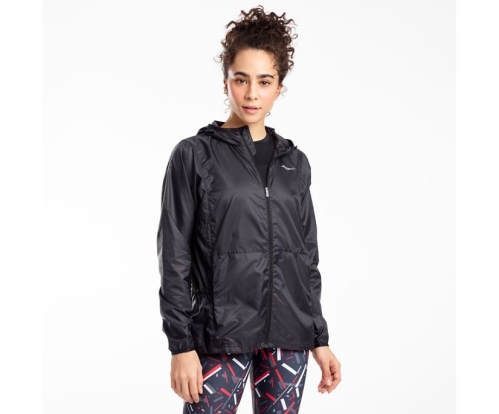 Tenis Saucony Packaway Jacket Mujer Chaquetas Ropa Negras México MX-056-QG